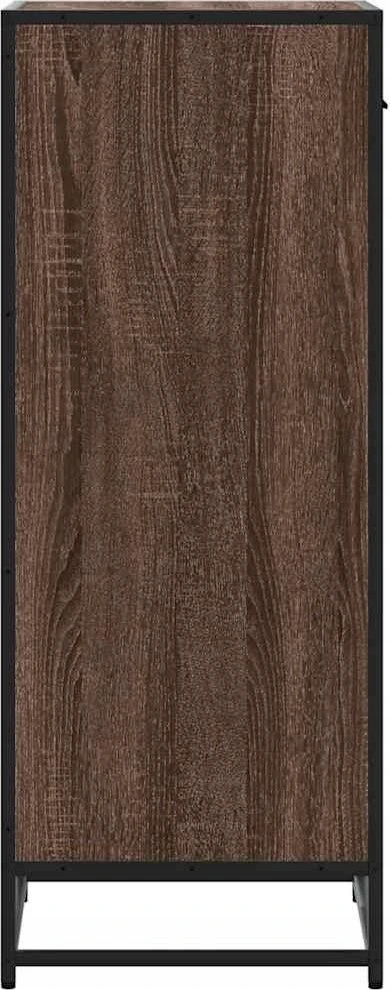 Batų lentyna Rudas ąžuolas 48x38x97,5 cm Inžinerinė mediena