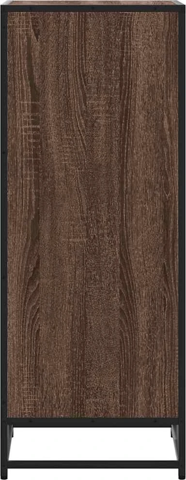 Batų lentyna Rudas ąžuolas 48x38x97,5 cm Inžinerinė mediena