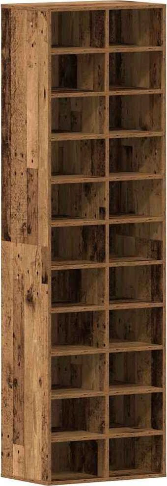 batų spintelė Old Wood 54x34x183 cm Engineered Wood