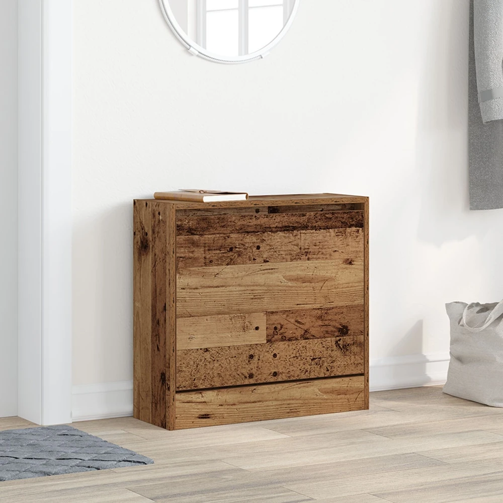 Batu skrynia 60 x 21 x 57 cm Apdirbta mediena Senas medis