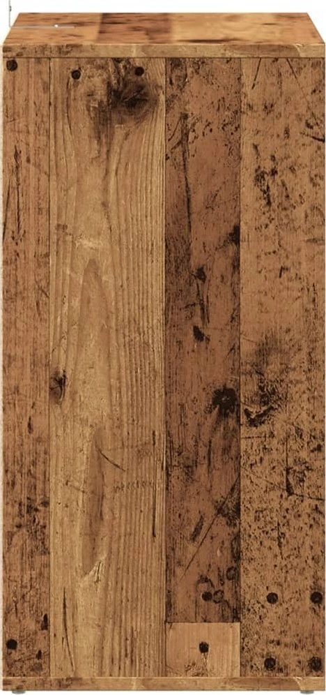 Spintelė batams, sendintos medienos, 60x35x70cm, MDP