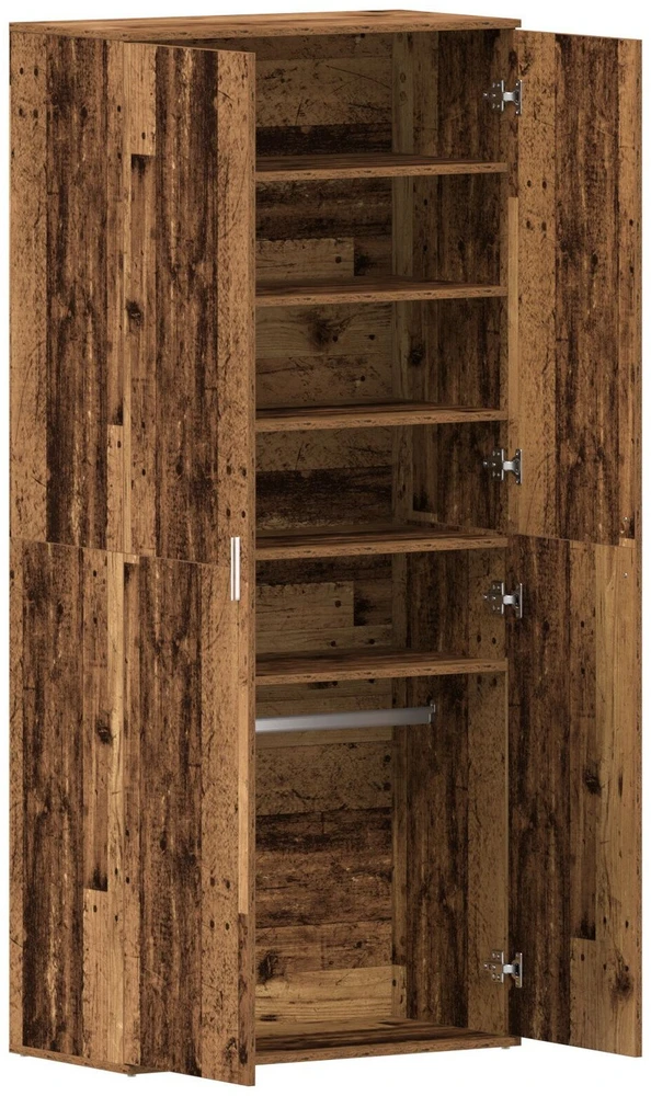 Batu skrynia 80 x 39 x 178 cm Apdirbta mediena Senas medis