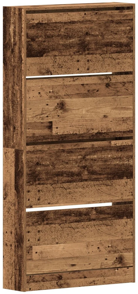 Batu skrynia 80 x 21 x 163,5 cm Apdirbta mediena Senas medis