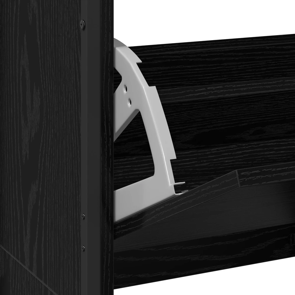 Batu skrynia 100 x 34 x 112 cm Apdirbta mediena Juodojo ąžuolo