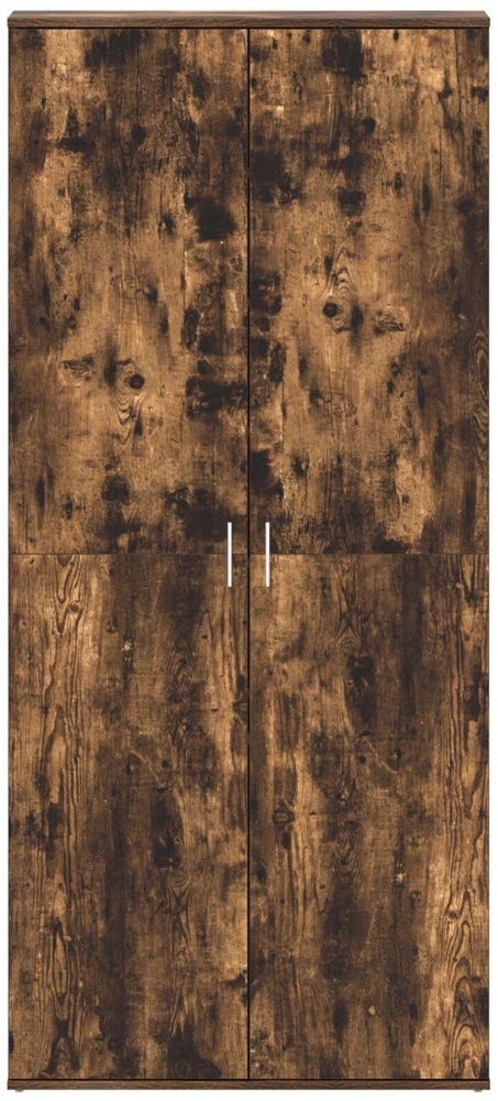 Batu skrynia 80 x 39 x 178 cm Apdirbta mediena Rūkyta ąžuolas