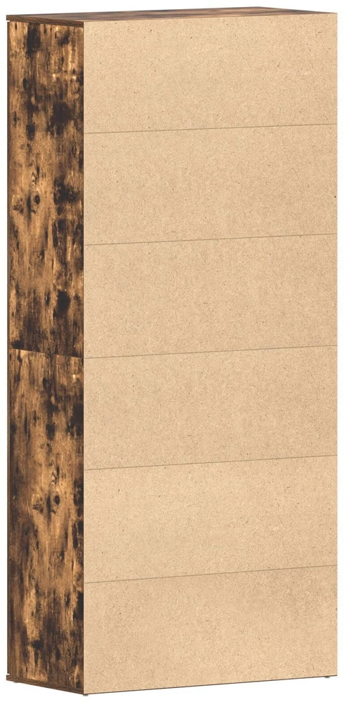 Batu skrynia 80 x 39 x 178 cm Apdirbta mediena Rūkyta ąžuolas