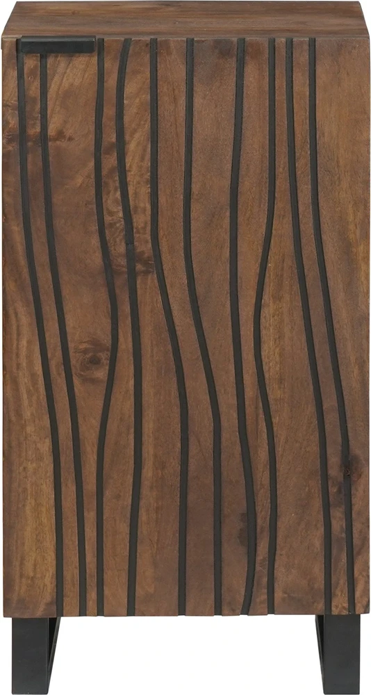 Komodas Ruda 40 x 33 x 75 cm mango medienos masyvas