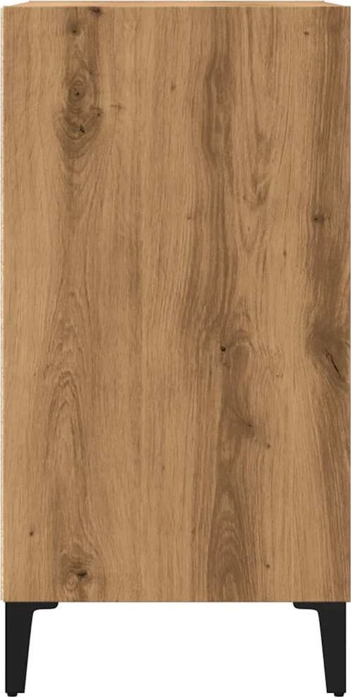 Šoninė spintelė, artisano ąžuolo, 57x35x70cm, apdirbta mediena
