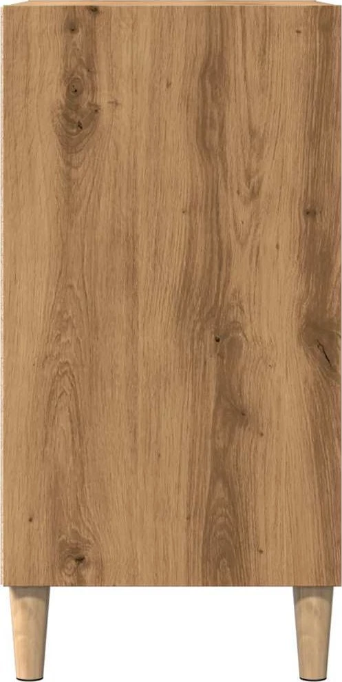 Šoninė spintelė, artisano ąžuolo, 57x35x75cm, apdirbta mediena
