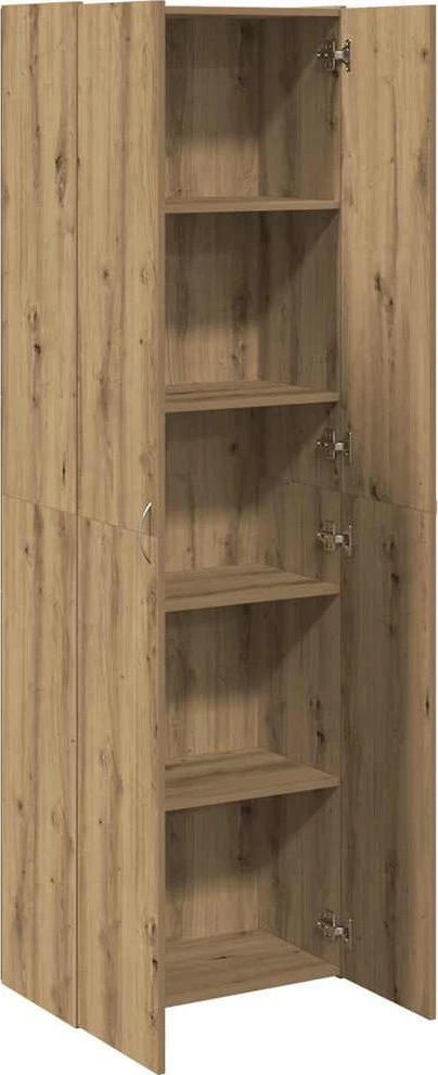 Highboard Artisan Ąžuolas 60x32x190 cm Inžinerinė mediena