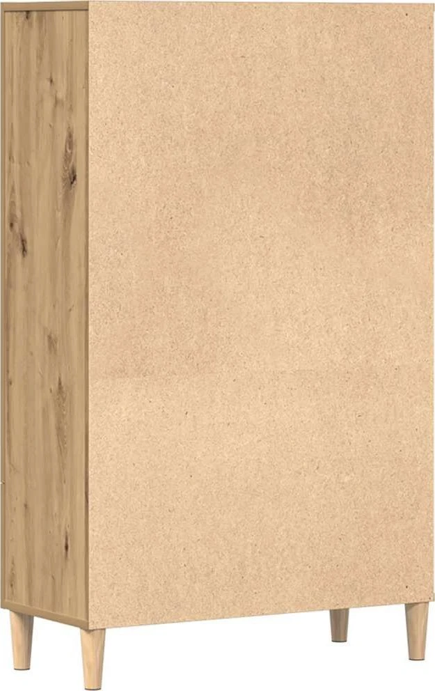 Komoda, artisano ąžuolo spalvos, 70x31x115cm, apdirbta mediena