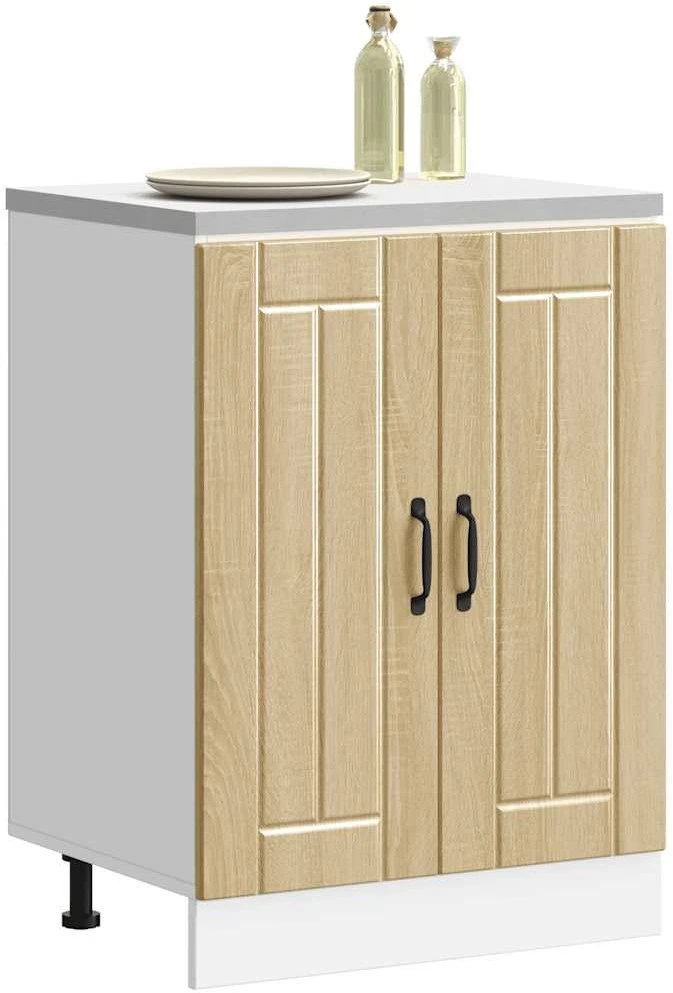 kriauklės pagrindo spintelė "Lucca" Sonoma Oak Engineered Wood