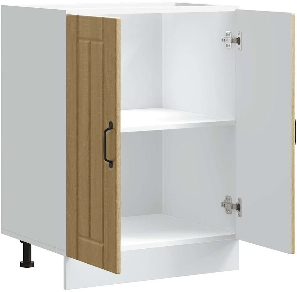 kriauklės pagrindo spintelė "Lucca" Sonoma Oak Engineered Wood
