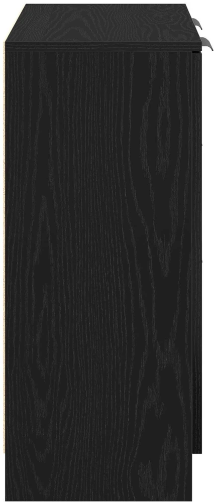 Kabalas Juodas ąžuolas 60 x 30 x 70 cm Apdirbta mediena