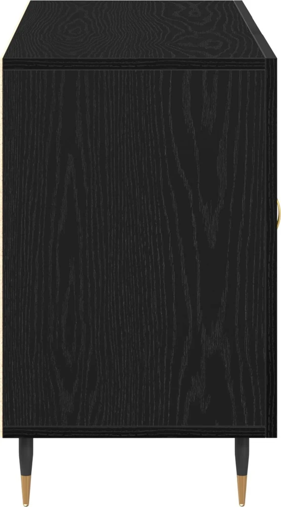 Kabalas Juodas ąžuolas 100 x 36 x 60 cm Apdirbta mediena