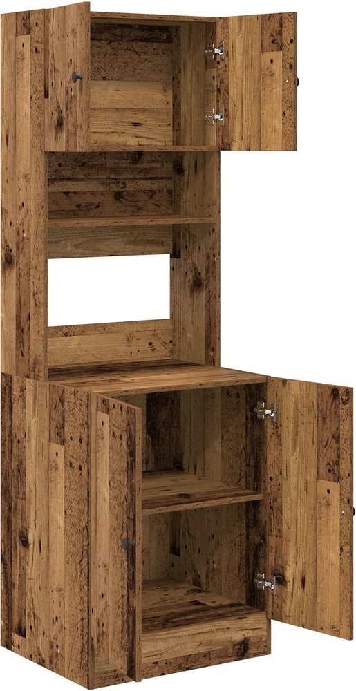 Virtuvės bufetai Senas medis 60 x 50 x 180 cm