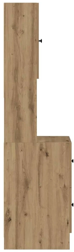 Virtuvės bufetai Amatininkų ąžuolas 32 x 50 x 180 cm