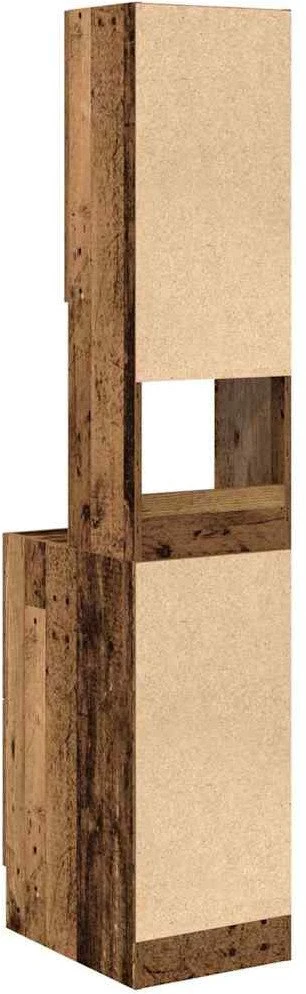 Virtuvės bufetai su stalčių Senas medis 32 x 50 x 180 cm
