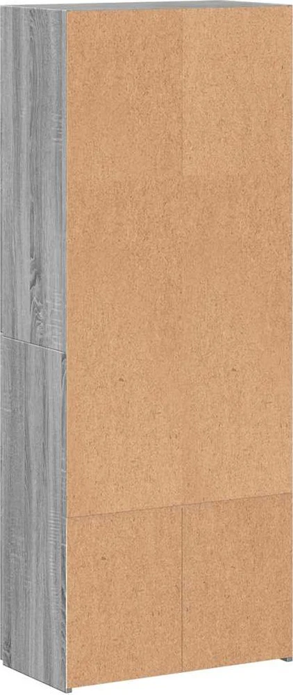 Dokumentų spintelė, pilka, Sonoma, 60x32x153cm, inžinerinė mediena