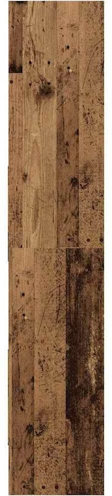 Knygų spinta 5 aukštų 60 x 35 x 180 cm Apdirbta mediena