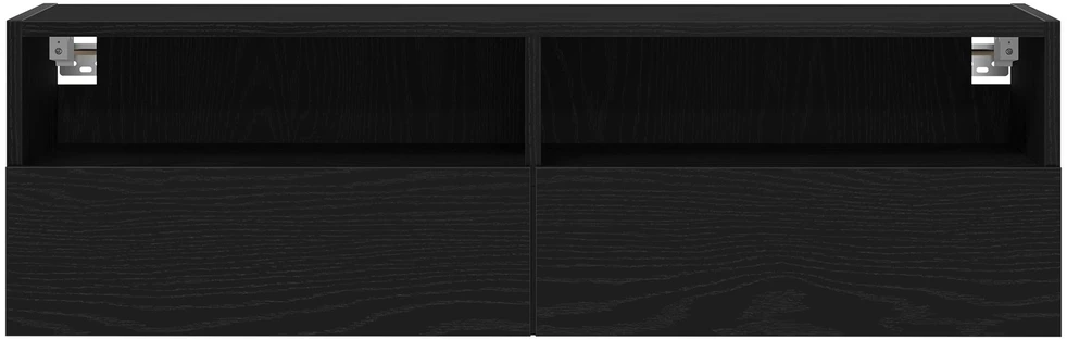 TV staliukas TV sieninė spintelė 100 x 30 x 30 cm Juodas ąžuolas