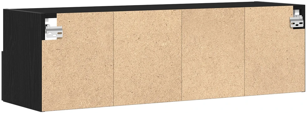 TV staliukas TV sieninė spintelė 100 x 30 x 30 cm Juodas ąžuolas