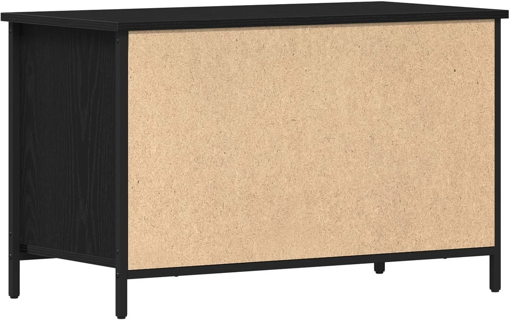 TV staliukas Televizoriaus spintelė 80 x 40 x 50 cm juoda ąžuolo