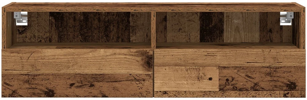 TV staliukas TV sieninė spintelė 100 x 30 x 30 cm Sena mediena