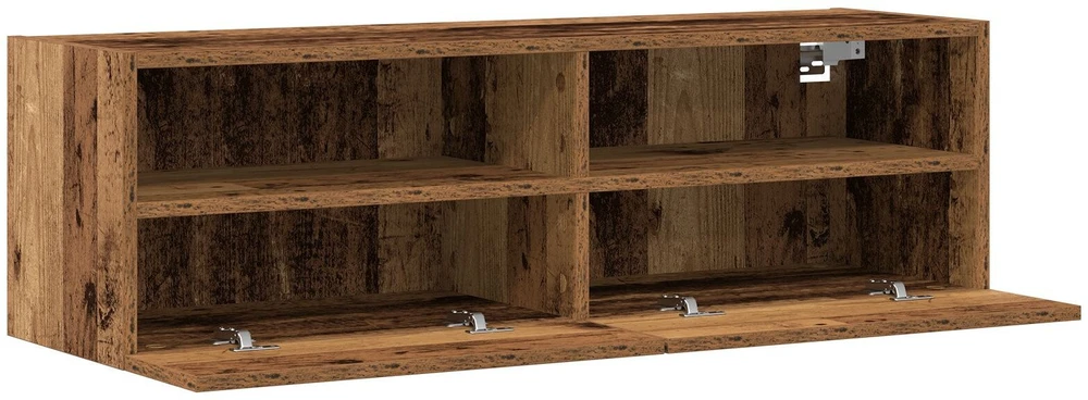 TV staliukas TV sieninė spintelė 100 x 30 x 30 cm Sena mediena