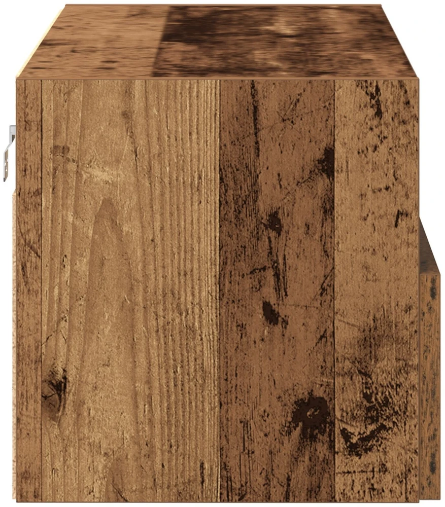 TV staliukas TV sieninė spintelė 100 x 30 x 30 cm Sena mediena