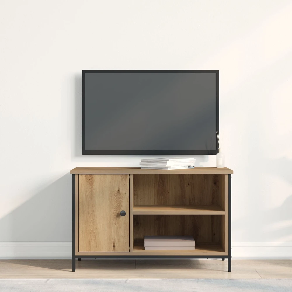 TV staliukas Televizoriaus spintelė 80 x 40 x 50 cm artisano ąžuolo