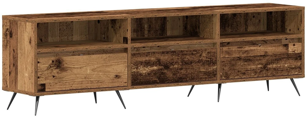 TV staliukas Televizoriaus spintelė 150 x 30 x 44,5 cm Sena mediena