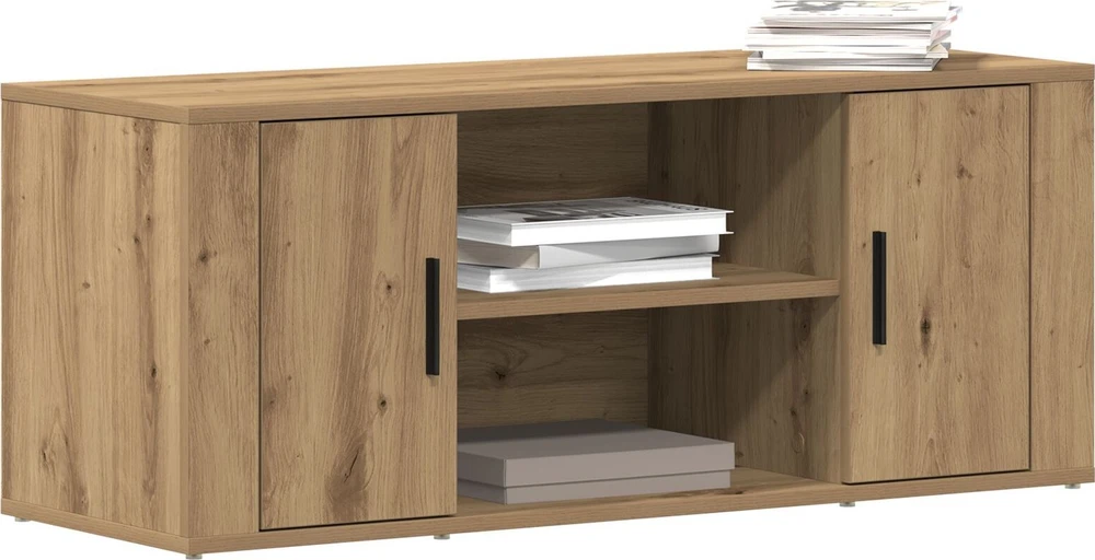 TV staliukas Televizoriaus spintelė 100 x 35 x 40 cm artisano ąžuolo