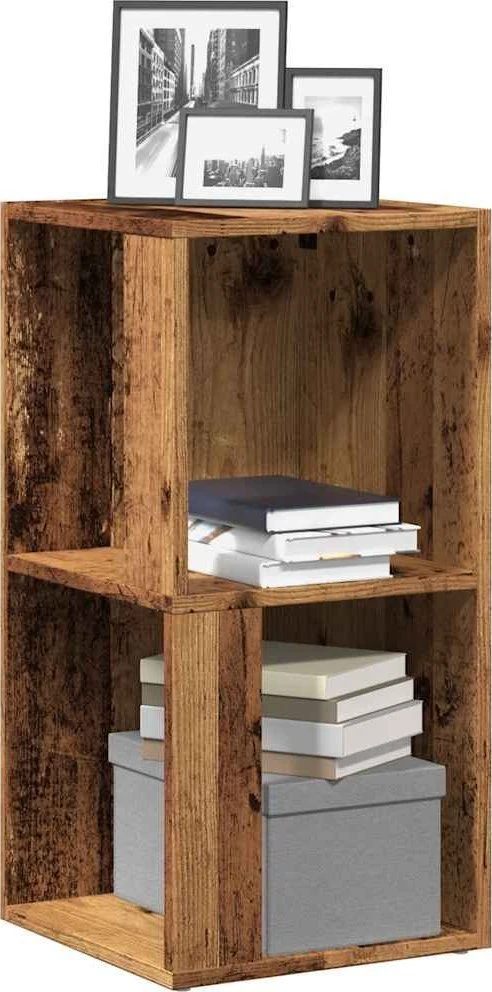 kampinė spintelė Old Wood 33x33x67 cm Engineered Wood