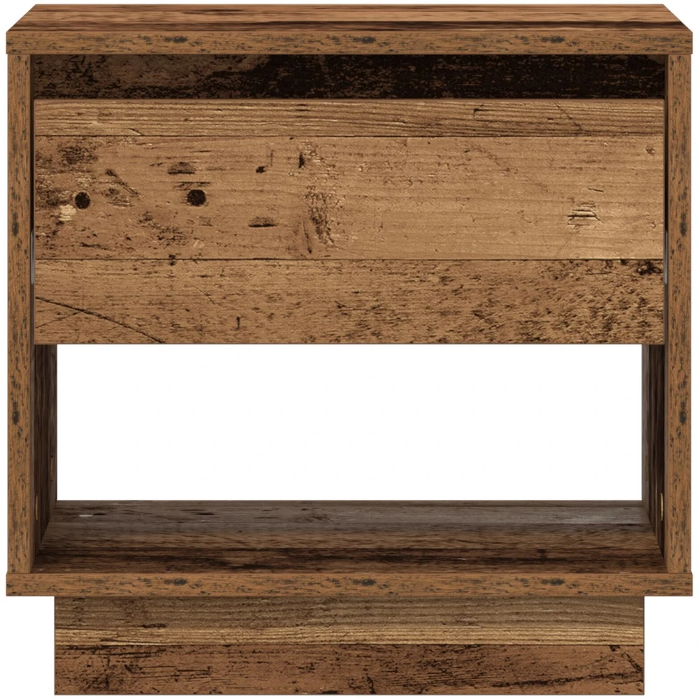 Naktinis staliukas 2 vnt. Senas medis 45 x 34 x 44 cm