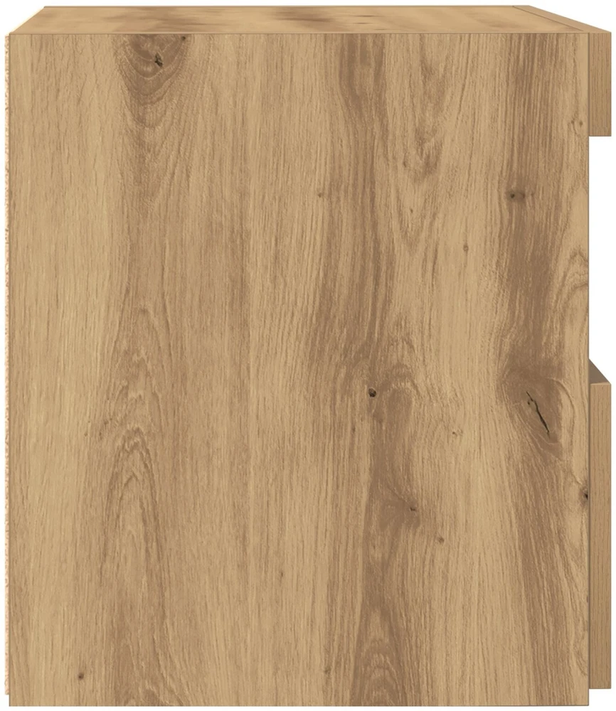 Šalia lovos spintelė 2 vnt. Amatininkų ąžuolas 50 x 40 x 45 cm