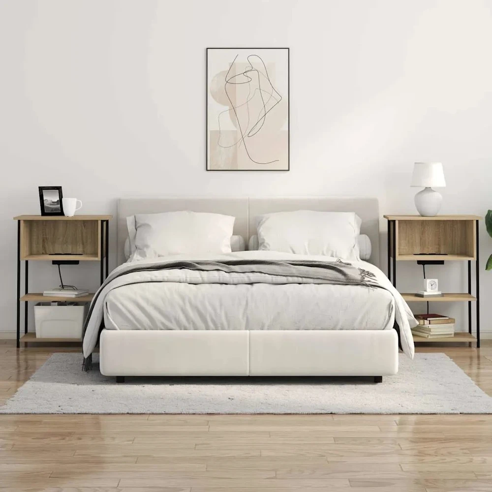 Šalia lovos spintelė Sonoma ąžuolas 55 x 31 x 76 cm