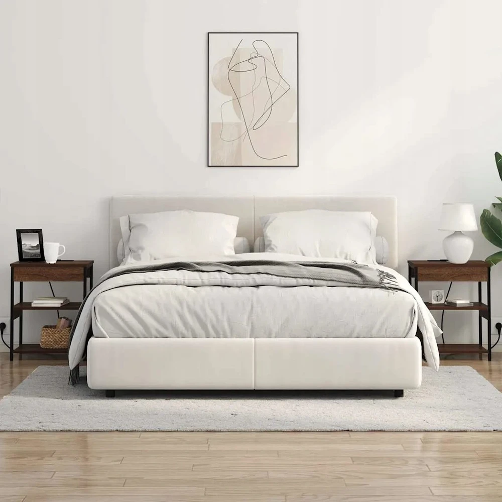 Šalia lovos spintelė Rudas ąžuolas 41 x 31 x 51 cm