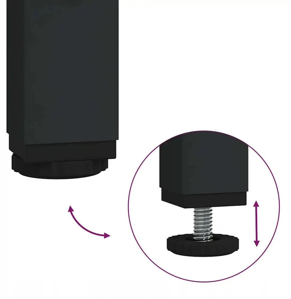 Šalia lovos spintelė Rudas ąžuolas 41 x 31 x 51 cm
