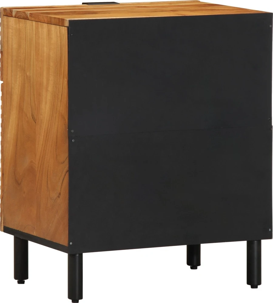 Lovos spintelė Ruda 50 x 33 x 60 cm Kietos akacijos mediena