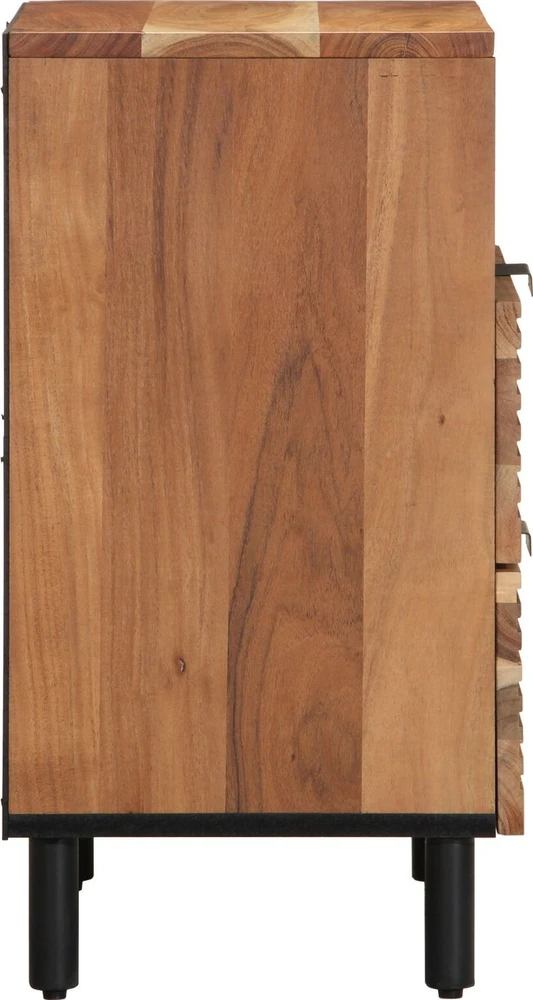 Lovos spintelė Ruda 50 x 33 x 62 cm Kietos akacijos mediena