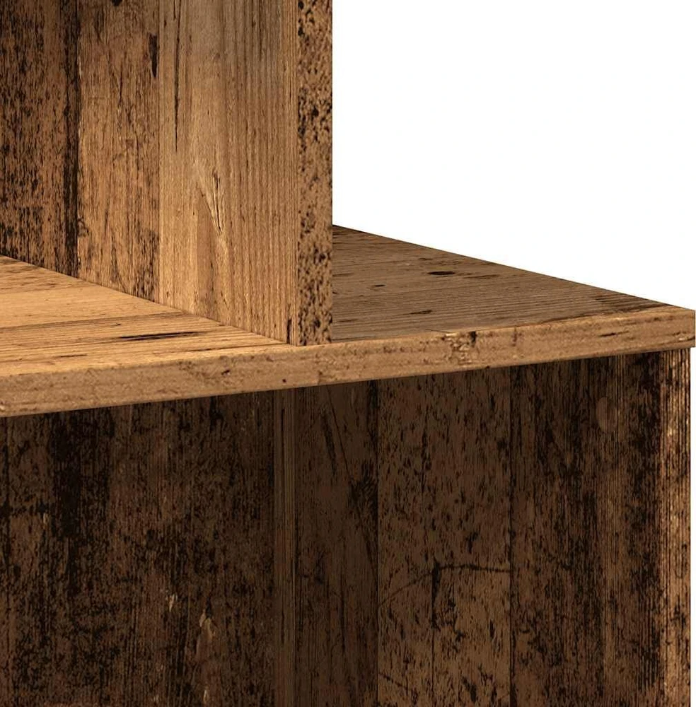 Spinta prie lovos Old Wood 35x35x55 cm Engineered Wood