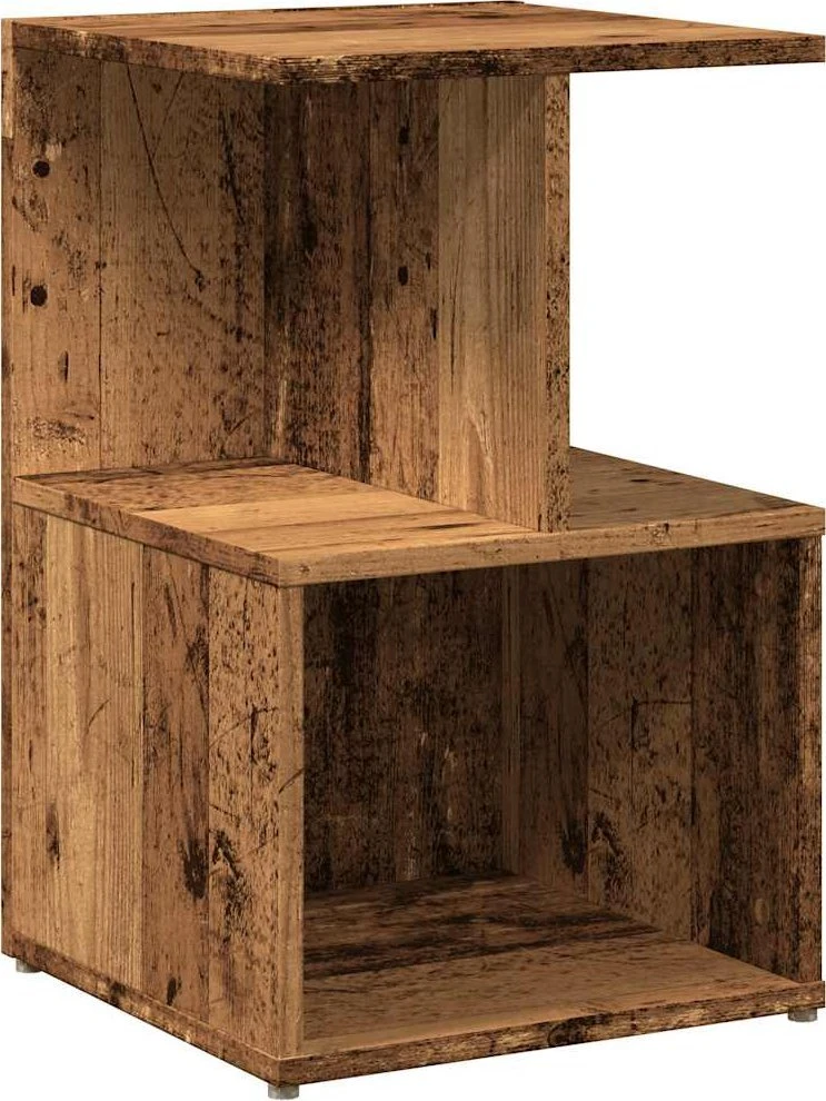 Spinta prie lovos Old Wood 35x35x55 cm Engineered Wood