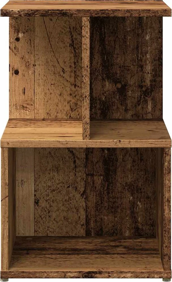Spinta prie lovos Old Wood 35x35x55 cm Engineered Wood