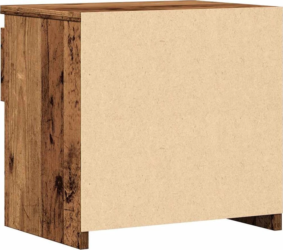 Spintelė prie lovos Old Wood 40x30x39 cm Engineered Wood