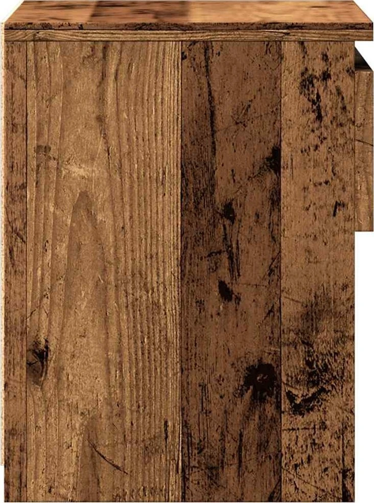 Spintelė prie lovos Old Wood 40x30x39 cm Engineered Wood