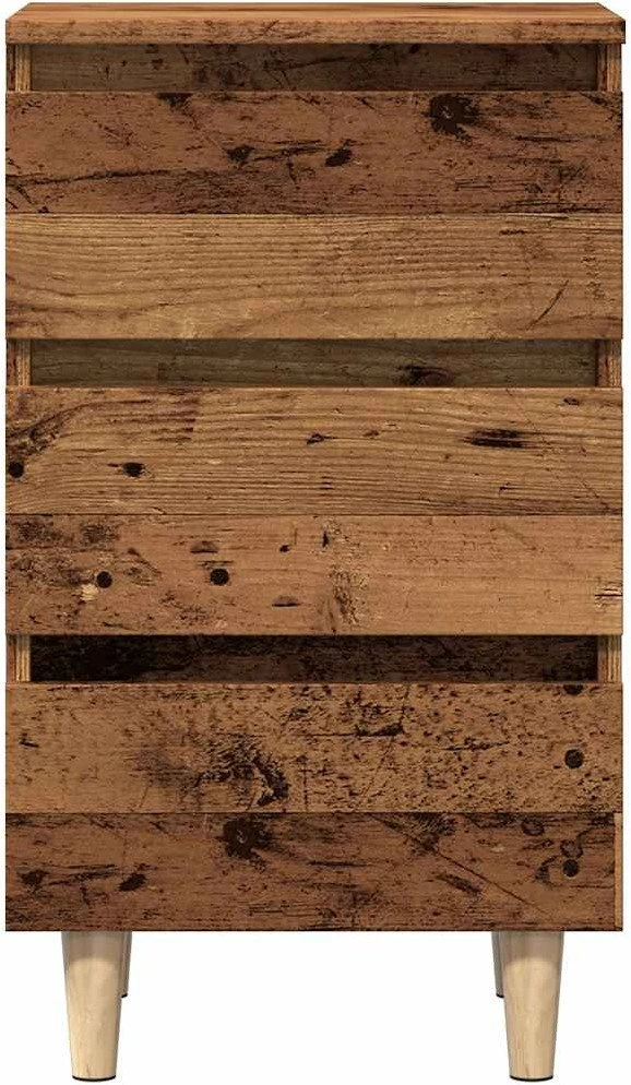 Spintelė prie lovos Old Wood 40x35x69 cm Engineered Wood