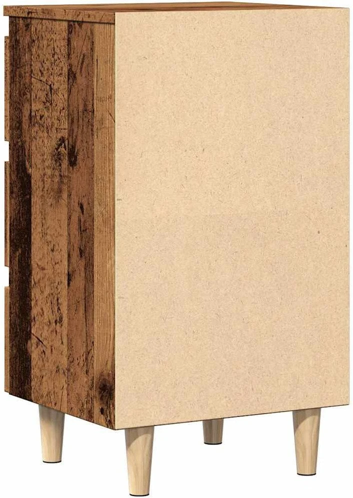 Spintelė prie lovos Old Wood 40x35x69 cm Engineered Wood