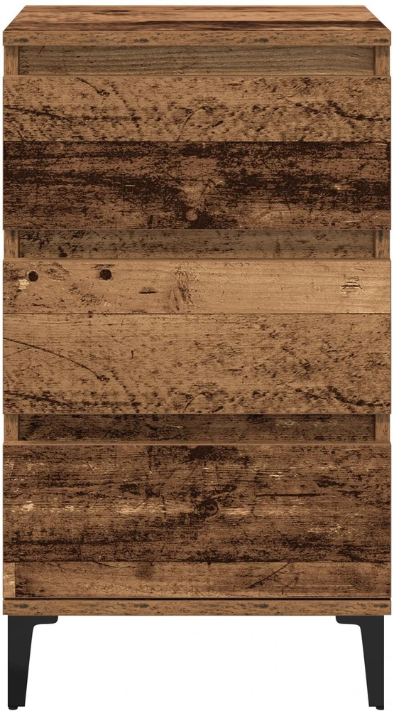 Šalia lovos spintelė su stalčių Senas medis 45 x 35 x 44 cm