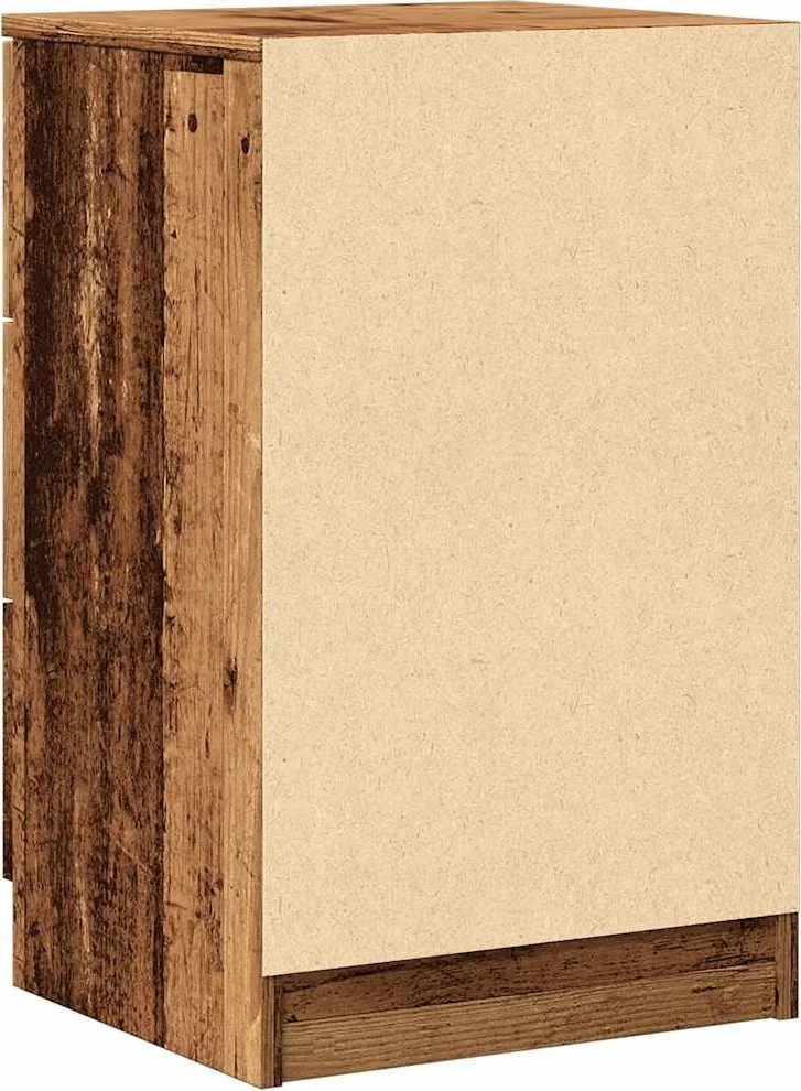 Naktinė spintelė, medienos, 40x36x65cm, apdirbta mediena